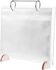 ORFOFE photo frame desktop chasing stars ornaments Acrylic Storage rack advertising holder sign rack set up loose leaf message holder album rack blank display board with base