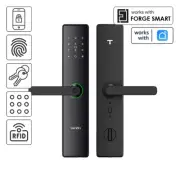 Premium Smart Fingerprint Door Lock Slim Digital Keyless 6-in-1 Handle Security