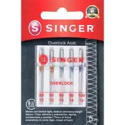 Singer Notions Universal Regular Point Overlock Machine Needles-Sizes (6Pk)