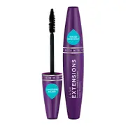 DB Cosmetics Lash Extensions Womens Facial Makeup Water Resistant Blackest Black
