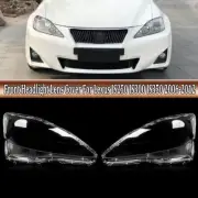 Pair Headlight Lens Shell Cover Lampshade For Lexus IS250 IS300 IS350 2006-2012 (for: Lexus)