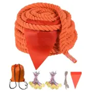 60 Feet Tug of War Rope for Adults Teen Field Day Yard Games Party Carnival F...