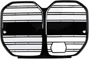 Car Front Grille Kidney Bumper Grills，Compatible With BMW 4 Series G26 4-Door Gran Coupe 2021 2022 2023 2024 With ACC Black Bodykits Tuning(G26 Black With ACC)