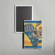 Megas XLR Mini TV Show Poster Fridge Locker Magnet