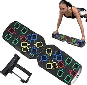 Strength Training Pushup Stands,Professional Foldable Non-slip Exercise Equipment - Strength Conditioning Workout Equipment, Chest Muscle Exercise Board for Gym Training Workouts