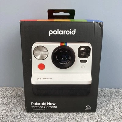 Polaroid - Now Instant Film Camera Generation 2 - Black & White - New In Box