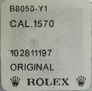ROLEX FACTORY NEW SEALED SECOND WHEEL 1556 8050