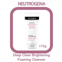 在飛比找蝦皮購物優惠-[Neutrogena] 深層清潔提亮泡沫潔面乳 175g