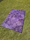 Natural Amethyst Coffee Table | Purple Stone Geode Accent | Handcrafted Decor