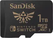 SanDisk Nintendo Switch Micro SD 1TB SDXC Memory Card Nintendo Licensed 100MBs