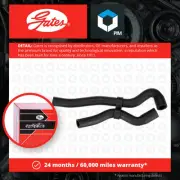 Heater Hose fits VW EOS 1F 2.0 06 to 15 Coolant Gates 3C0122063M VOLKSWAGEN New