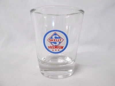 SKELLY GASOLINE LOGO SHOT GLASS