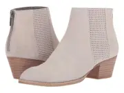 Brand New Dolce Vita Women's Sara Ligth Taupe Suede Ankle Boots