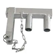 RapidMesh 235 x 190 x 40mm Temporary Fence Hinge