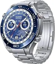 HUAWEI Watch Ultimate Smartwatch, 1.5" LTPO AMOLED Touch Display, Zirconium-Based Liquid Metal, Health Monitoring, Golf Course Mode, 100m Water Resistance, 2-Week Battery Life (Ultimate, Blue)