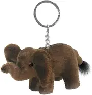 [HANSA] Plush Soft Toy Elephant Keyring. 11cm.