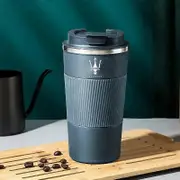 510ml 304 Stainless Steel Coffee Cup Thermal Mug For Maserati Ghibli GranTurismo Quattroporte Levante GranCabrio Coupe MC20 Kettles A style3