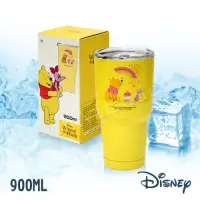 在飛比找Yahoo奇摩購物中心優惠-迪士尼Disney 雙層不鏽鋼真空保冰保溫冰霸杯900ml-