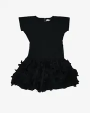 [Tao] Yarn Dyed Wool Polyester Tropical Dress