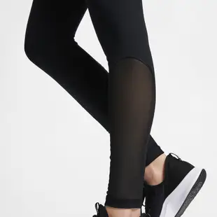 [Nike Pro 女款 運動褲 緊身褲 訓練 慢跑 瑜珈褲 運動 休閒 黑色 AO9969010