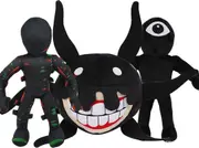 3pcs Doors-Rlox Plush Dolls - Cool Character Soft Toys for Kids