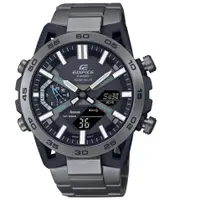 在飛比找蝦皮購物優惠-CASIO EDIFICE 懸吊設計 賽車太陽能雙顯腕錶 E