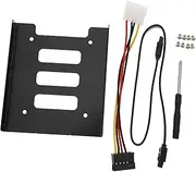 NUOBESTY 1 Set Hard Drive Mounting Bracket Adapter for Desktop Computers Easy Installation Compatible with HDD and SSD Durable Construction Reliable Computer Part