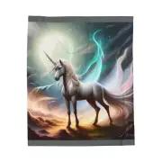 Majestic Unicorn- Velveteen Plush Blanket