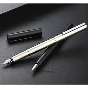 定製刻字 金豪35 金屬鋼筆 鋼筆 學生鋼筆 吸墨式 彩墨鋼筆 鋼筆 刀尖鋼筆