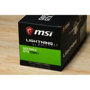 微星 MSI GeForce GTX 1080 Ti LIGHTNING Z｜顯示卡包裝盒