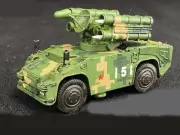 FLOZ CHINA HQ-7 Air defense missile system Digital green 1/72 Resin Tank Model