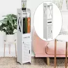 Bathroom Cabinet Storage Tall Slim Shelf Furniture Toilet Unit Cupboard Sink AU