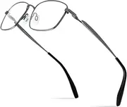 FONEX Pure Titanium Glasses Frame Men Square Eyeglasses Optical Eyewear F85755