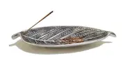 Aluminum Agarbatti Stand Silver 2 inch