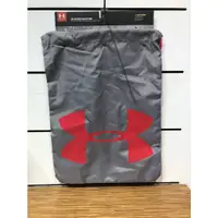 在飛比找蝦皮購物優惠-Under Armour - 灰色束口袋 後背包 防潑水 -