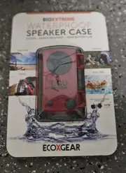 Eco Extreme Waterproof Portable Speaker Red Tested Outdoor Bluetooth Audio