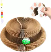 Cat Accordion Magic Organ Cat Scratching Board Cat Toy Kitty Kurlz Cat Toy Ball