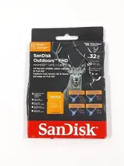 SanDisk Outdoors FHD MicroSD UHS-1 Card 4x32GB Go AI - Full HD