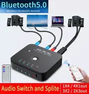4-port Stereo Switcher Wireless Music Bluetooth Receiver Bluetooth Audio Adapter