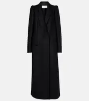 [Dries Van Noten] Dries Van Noten Wool-blend coat AU 10 black