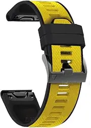 [MGTCAR] 22 26mm Smart Watch Silicone Strap For Garmin Fenix 5 5X Plus 6 6X Pro 3HR Fenix 7 7X D2 Easy Quickfit Watchband Bracelet Correa