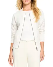 Nic+Zoe Sheer Stitch Cardigan