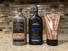 Bath & Body Works BLACK CHAMOMILE Body Wash, Scrub, Lotion Lot x3 FREE SHIPPING