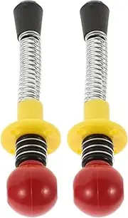 Generic Pinball Machine Accessories Ball Shooter for Pinball Window Screen Pins Electric Pinball Machine Small Pinball Parts Ball Shooter with Handle Pinball Spring Rod Spring Pin Plastic