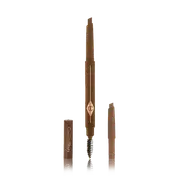 [Charlottes] Medium Brown: Brow Lift Kit: Eyebrow Pencil & Refill | Charlotte Tilbury