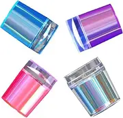 4 Sets Nail Stamp Template Sticker Nails Manicure Glue Impress Polish Tools Primer Brushes Charms Drill Nail Kits Nail Oil Postage Stamps Scraper Nail Stencil Nail Stamper Plate