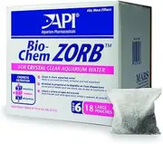 API BIO-CHEM ZORB SIZE 6 Aquarium Canister Filter Filtration Pouch 18-Count Bag, 108D