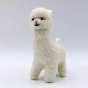 Artec360 Needle Felting Kit Containing 100% Wool, Felting Needles, High Density Sponge, Finger Guards and Full Colour Instructions (Alpaca)