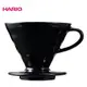 ~啡苑雅號~日本Hario V60 02有田燒瓷石濾杯1-4杯 KDC-02-D 粕谷哲特別版 瓷器濾杯 手沖濾杯 咖啡濾器 黑色