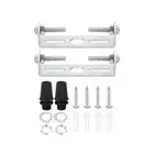 2set 55mm Ceiling Light Plate Kit Light Fixture Mounting Bracket Plate Crossbar
